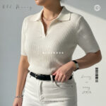 Old Money Polo Off White for women