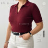 Old Money Polo Maroon for women