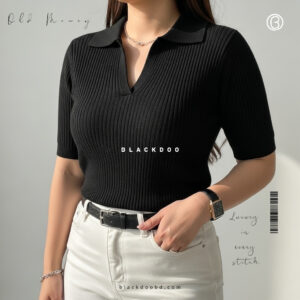 Old Money Polo Black for women