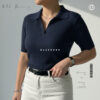 Old Money Polo Navy Blue for women