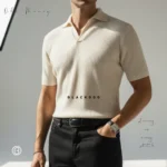 Old Money Polo Shirt Off white