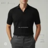 Old Money Polo Shirt Black